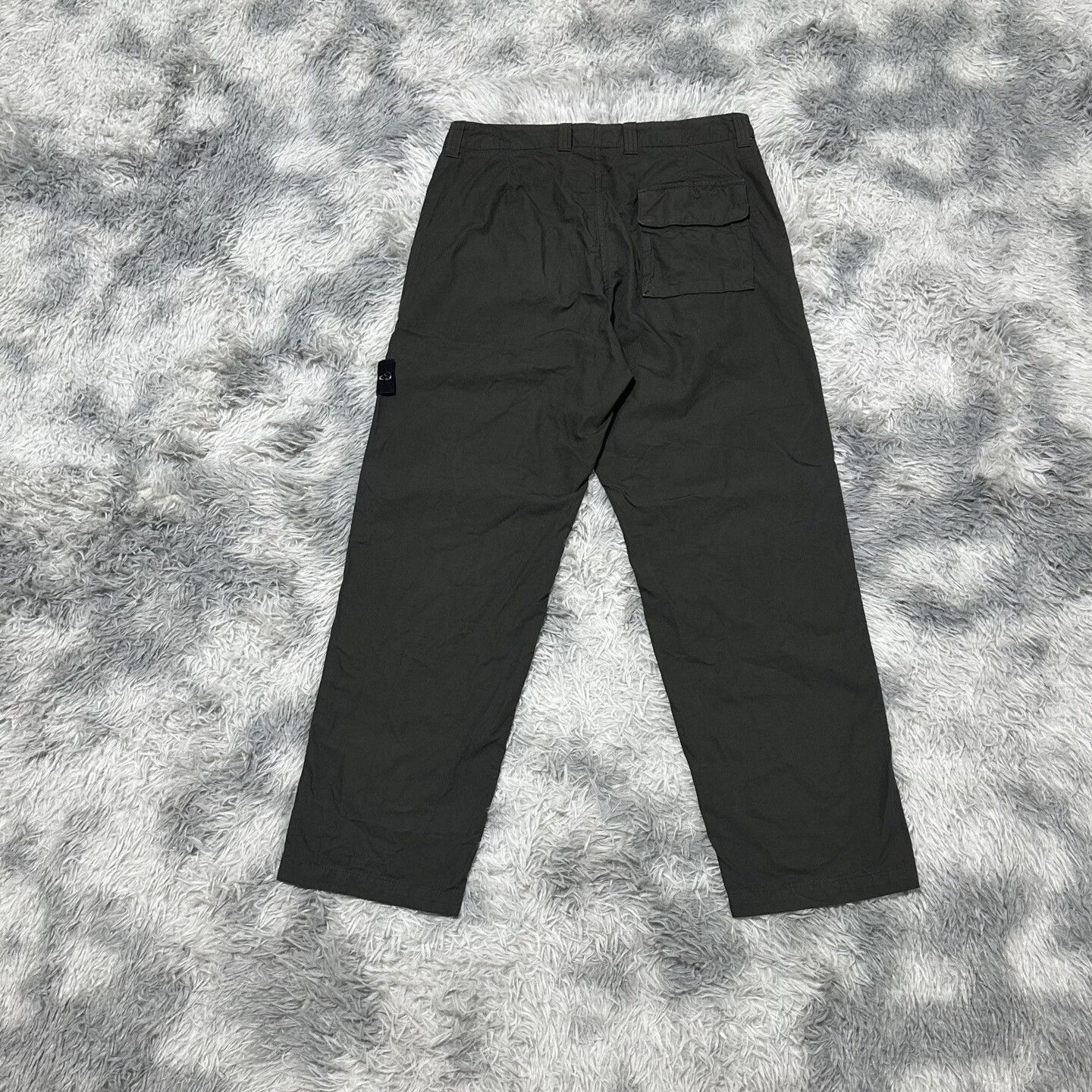Stone Island Stone Island Canvas Straight-Leg Pants 25FW Size US 30 / EU 46 - 2 Thumbnail