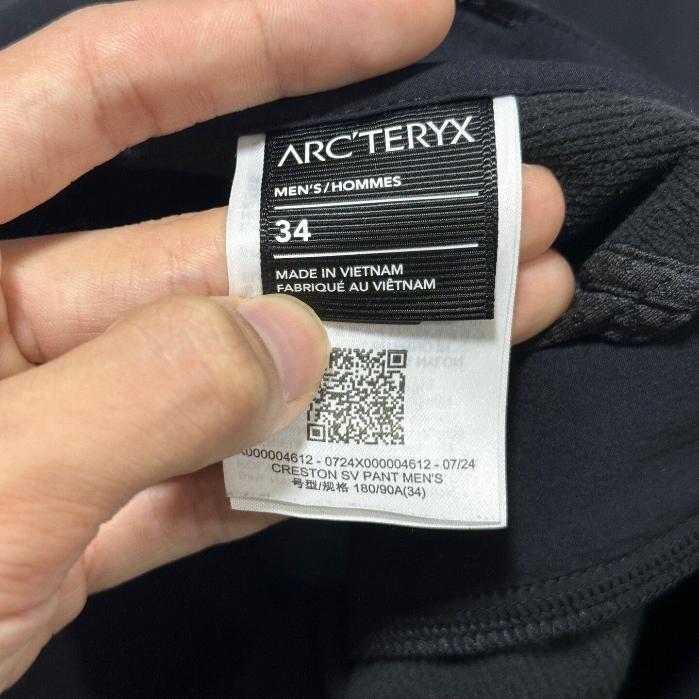 Arc'teryx Arcteryx Creston SV Pant Softshell Black 34 Size US 34 / EU 50 - 6 Thumbnail