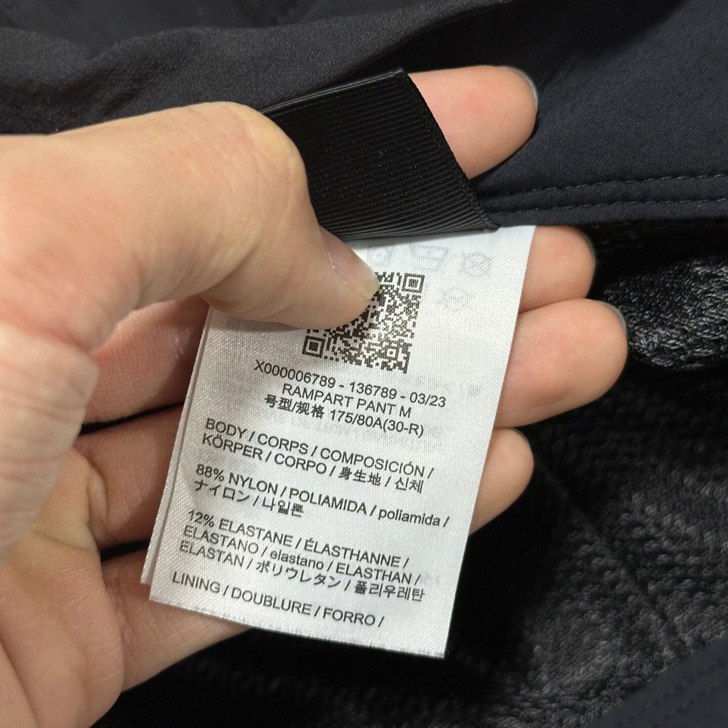 Arc'teryx arcteryx rampart soft shell pants black Size US 30 / EU 46 - 6 Thumbnail