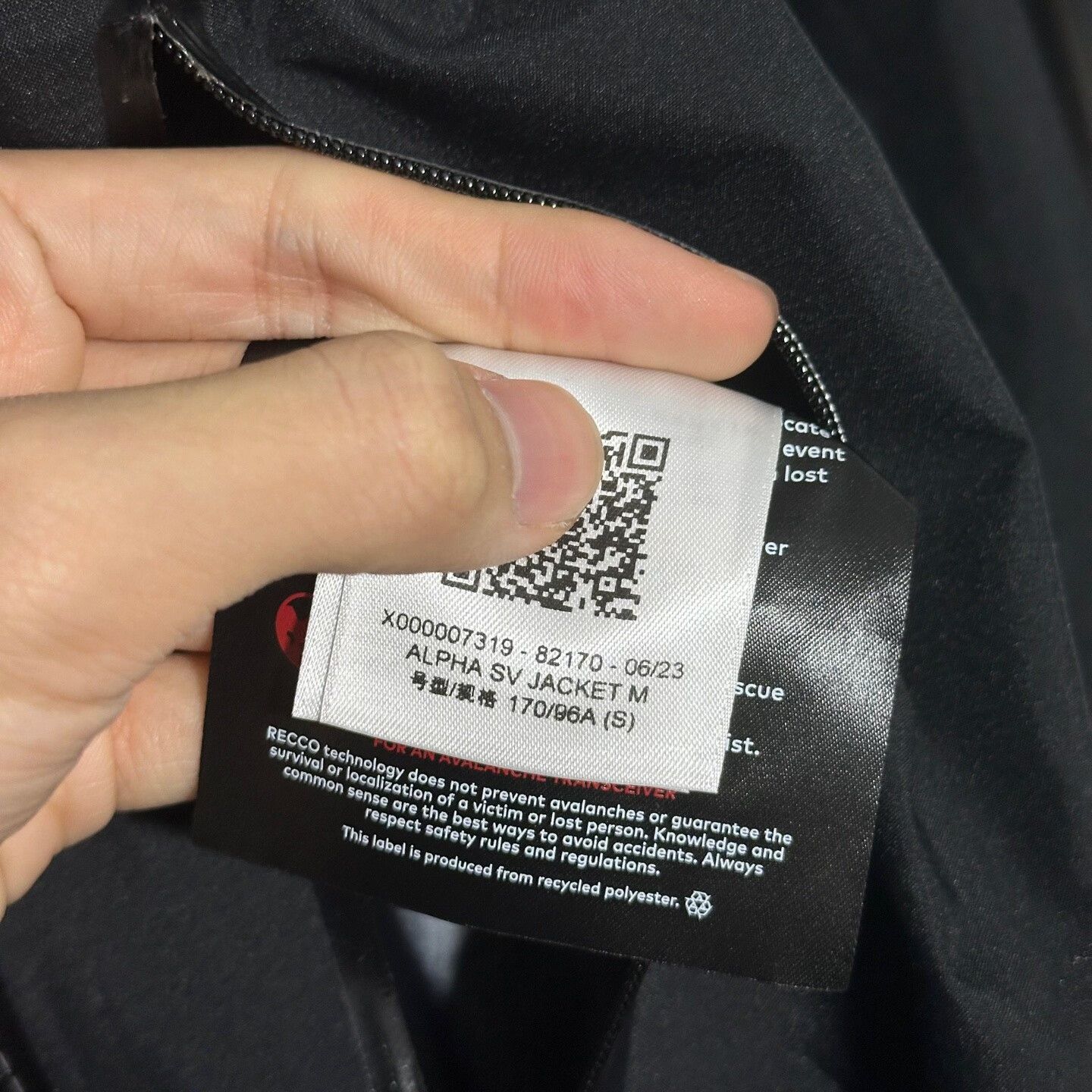 Arc'teryx Arcteryx Alpha SV Jacket Black Hooded Size S Size US S / EU 44-46 / 1 - 7 Thumbnail