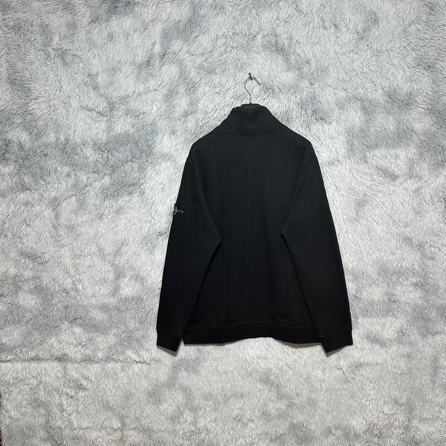 Stone Island stone island black utility collar sweatshirt XXL Size US XXL / EU 58 / 5 - 2 Thumbnail