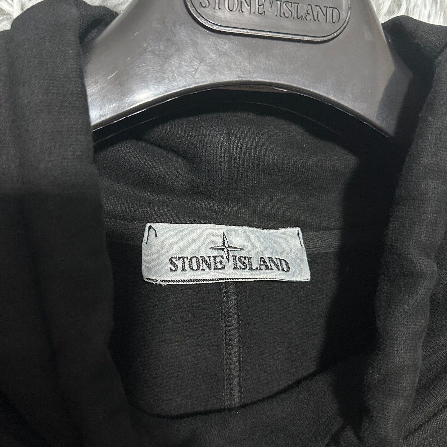 Stone Island stone island black utility collar sweatshirt XXL Size US XXL / EU 58 / 5 - 5 Thumbnail
