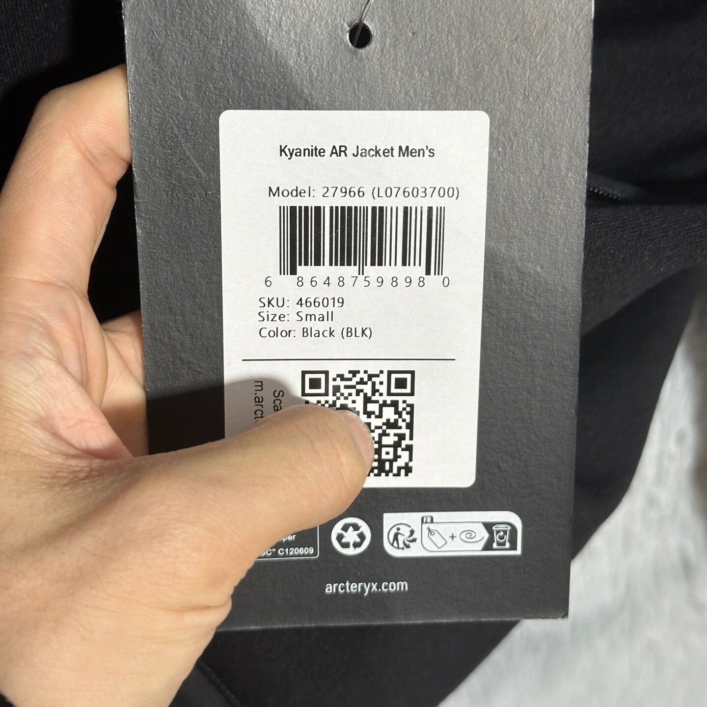 Arc'teryx arcteryx kyanite ar jacket black size small Size US S / EU 44-46 / 1 - 7 Thumbnail