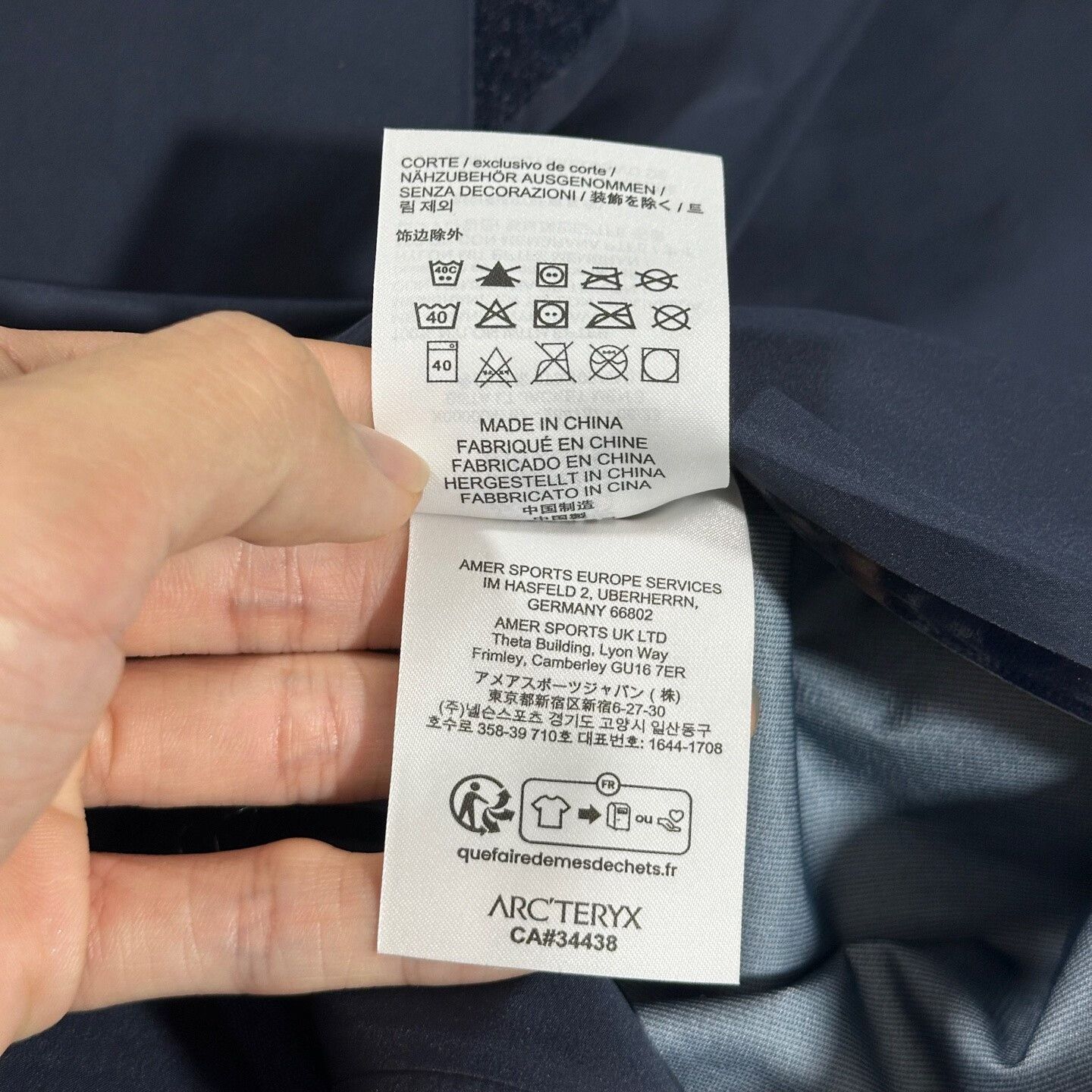 Arc'teryx arcteryx beta lt jacket blue black color Size US M / EU 48-50 / 2 - 6 Thumbnail