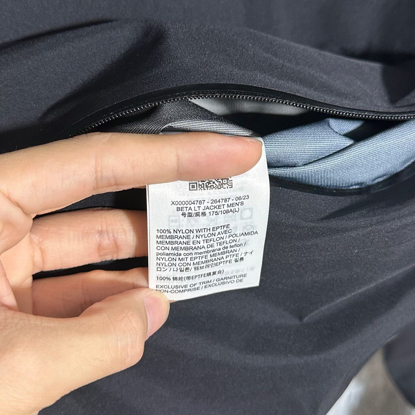 Arc'teryx arcteryx beta lt jacket black size large Size US L / EU 52-54 / 3 - 6 Thumbnail