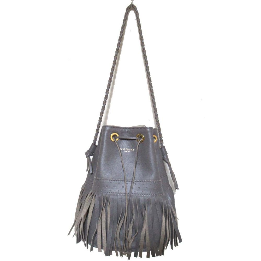 Other Other J&M Davidson Carnival Fringe Bucket Bag Leather Shoulder Bag DUTY FREE for USA Size ONE SIZE - 3 Thumbnail