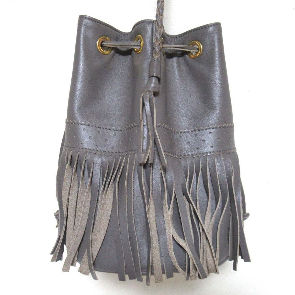 Other Other J&M Davidson Carnival Fringe Bucket Bag Leather Shoulder Bag DUTY FREE for USA Size ONE SIZE - 4 Thumbnail