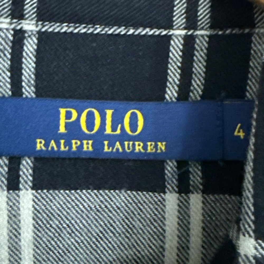 Ralph Lauren Ralph Lauren Polo Ralph Lauren Check Long Sleeve Shirt Dress Cotton Dresses DUTY FREE for USA Size ONE SIZE - 6 Thumbnail
