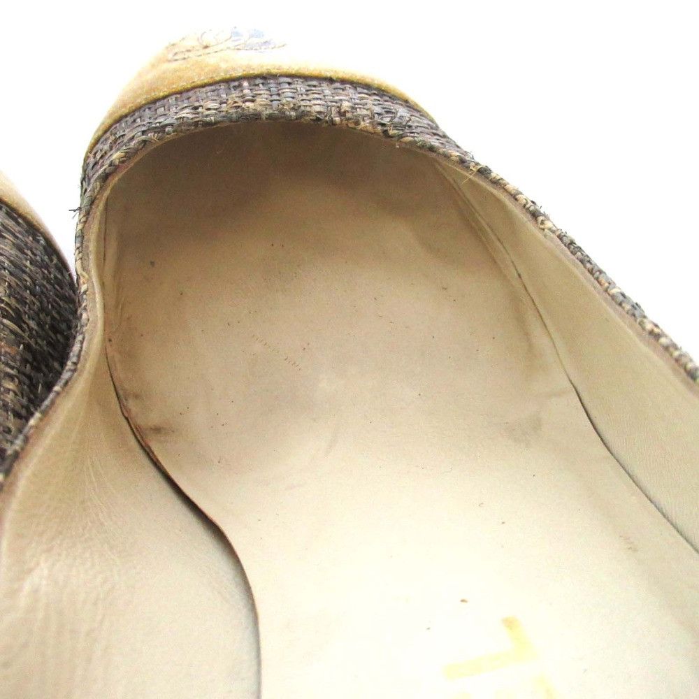 Chanel Chanel Chanel Coco Mark Tweed Platform Pumps Cotton Shoes G27226 DUTY FREE for USA Size ONE SIZE - 8 Thumbnail
