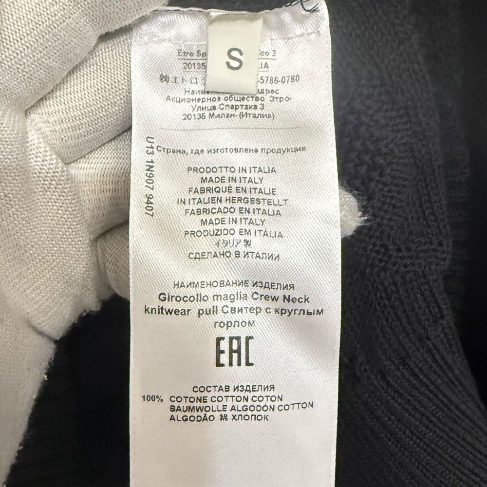 Other Other Etro Paisley Jacquard Knit Others Tops DUTY FREE for USA Size ONE SIZE - 6 Thumbnail