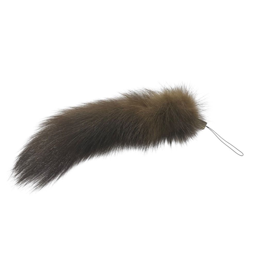 Fendi Fendi Fendi Sable Fur Charm Natural Material Charm DUTY FREE for USA Size ONE SIZE - 2 Thumbnail