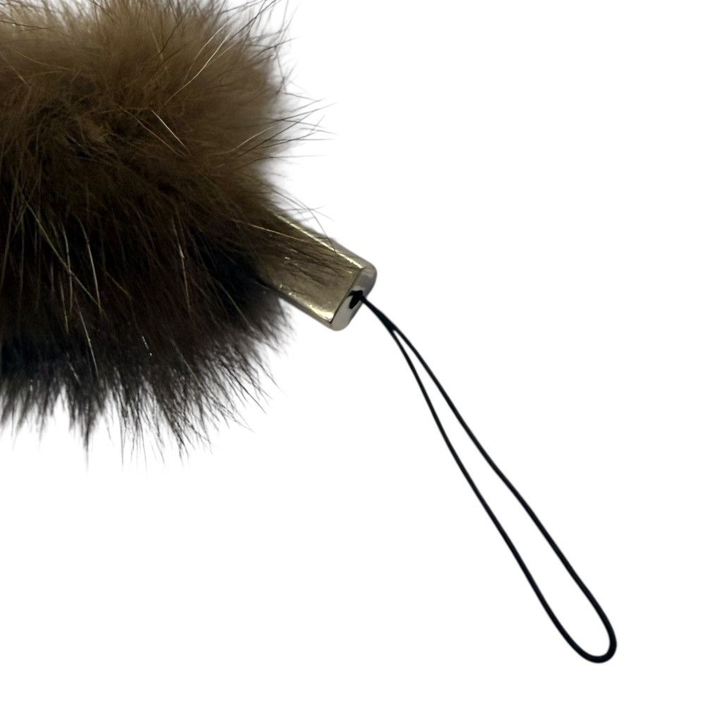 Fendi Fendi Fendi Sable Fur Charm Natural Material Charm DUTY FREE for USA Size ONE SIZE - 3 Thumbnail