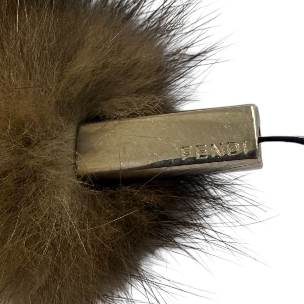 Fendi Fendi Fendi Sable Fur Charm Natural Material Charm DUTY FREE for USA Size ONE SIZE - 6 Thumbnail
