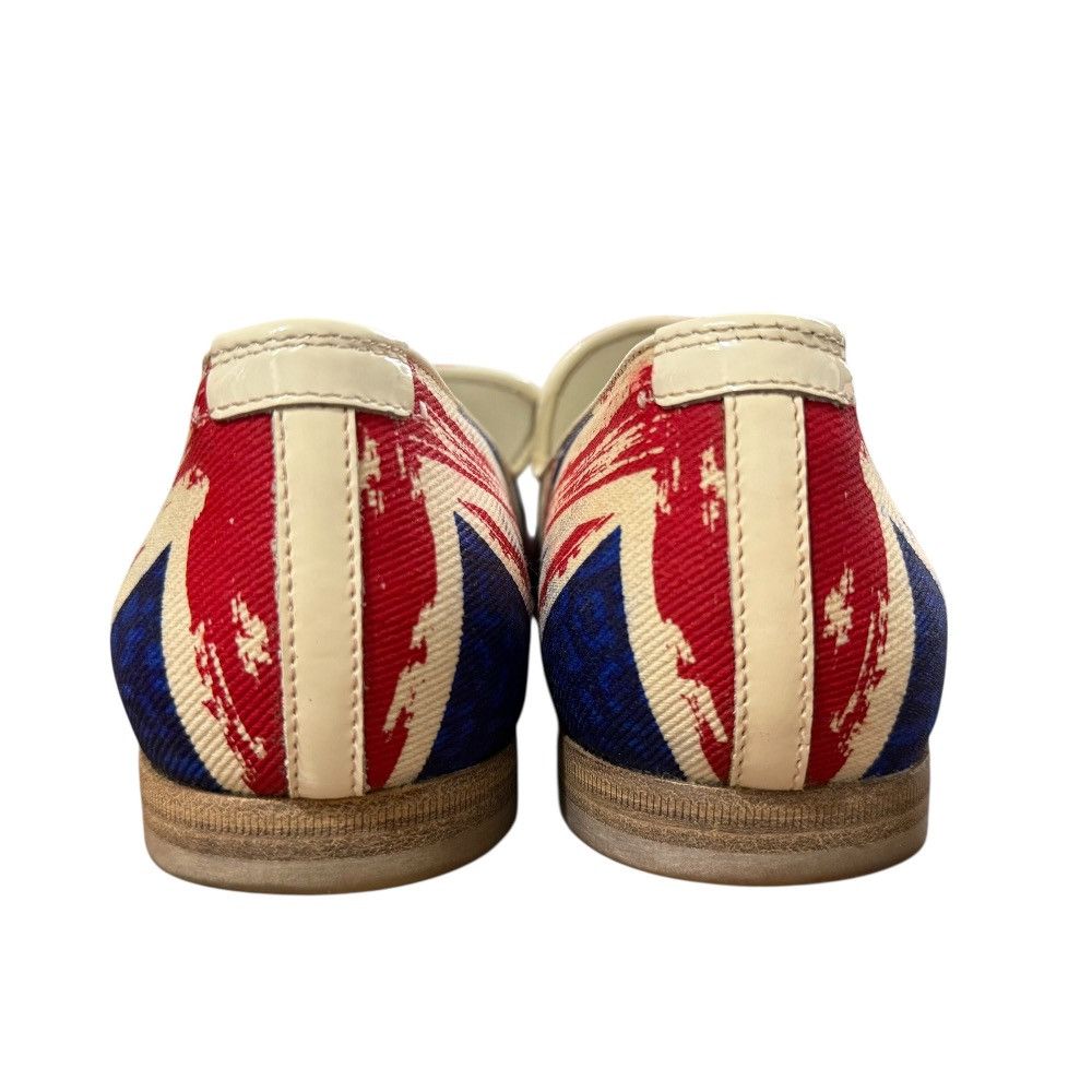 Jimmy Choo Jimmy Choo Jimmy Choo Union Jack Opera Shoes Leather Shoes DUTY FREE for USA Size ONE SIZE - 4 Thumbnail