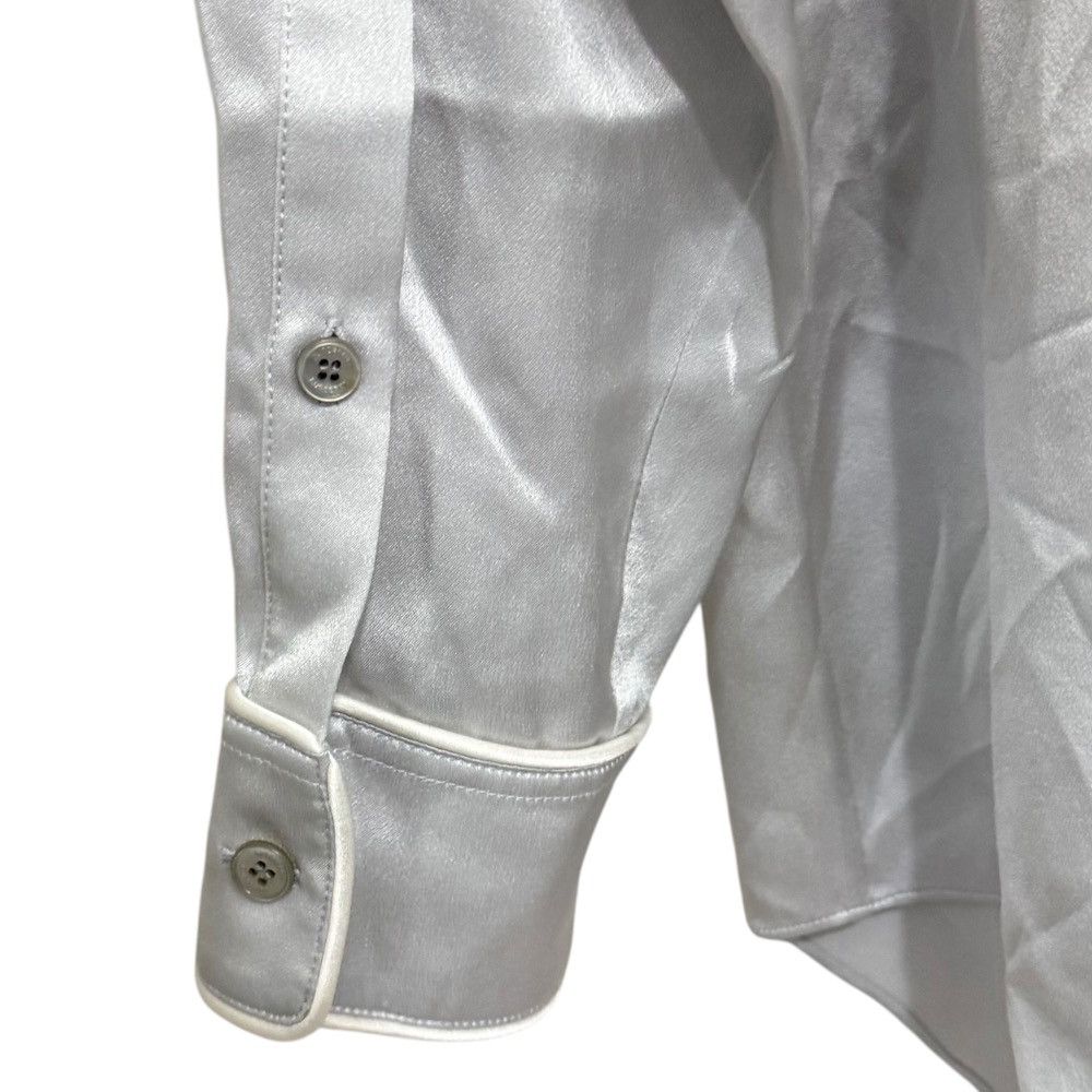 Burberry Burberry Burberry 100% Silk Long Sleeve Shirt Others Tops DUTY FREE for USA Size ONE SIZE - 3 Thumbnail