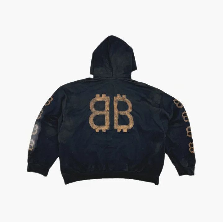 Balenciaga Balenciaga FW23 Vintage Graphic Hoodie Size US L / EU 52-54 / 3 - 3 Thumbnail