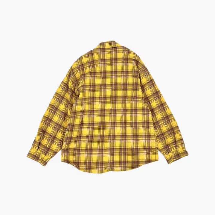 Balenciaga Balenciaga Yellow Checkered Long Sleeve Shirt Size US M / EU 48-50 / 2 - 3 Thumbnail
