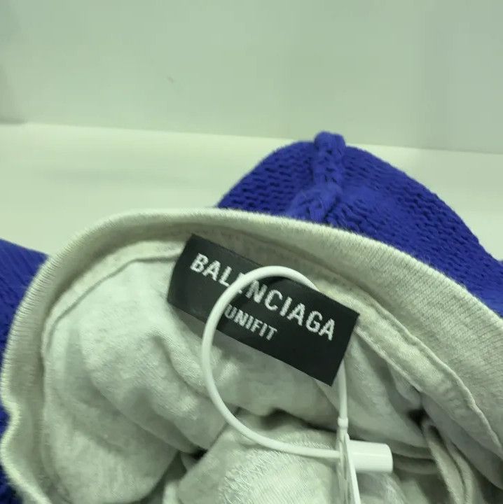 Balenciaga Balenciaga Classic Logo Embroidered Hooded Sweater Size US XS / EU 42 / 0 - 6 Thumbnail