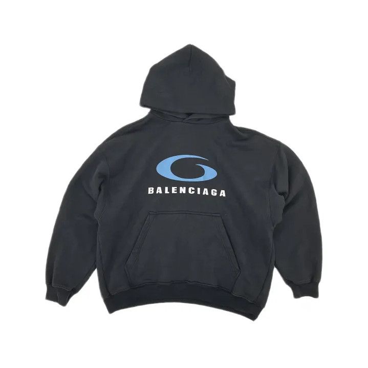 Balenciaga Balenciaga SS24 Logo Black Hoodie for Unisex Size US M / EU 48-50 / 2 - 2 Thumbnail