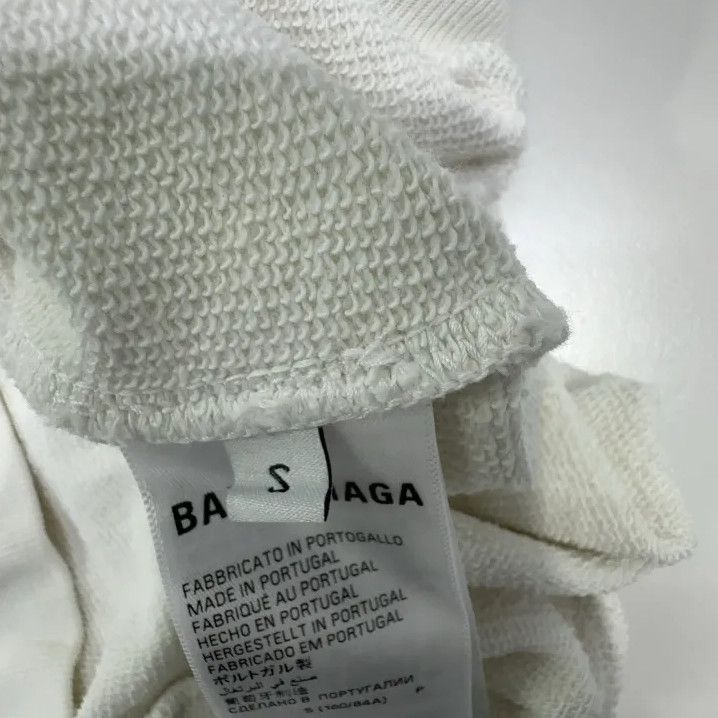 Balenciaga Balenciaga White Casual Hoodie with Heart Print Size US S / EU 44-46 / 1 - 7 Thumbnail