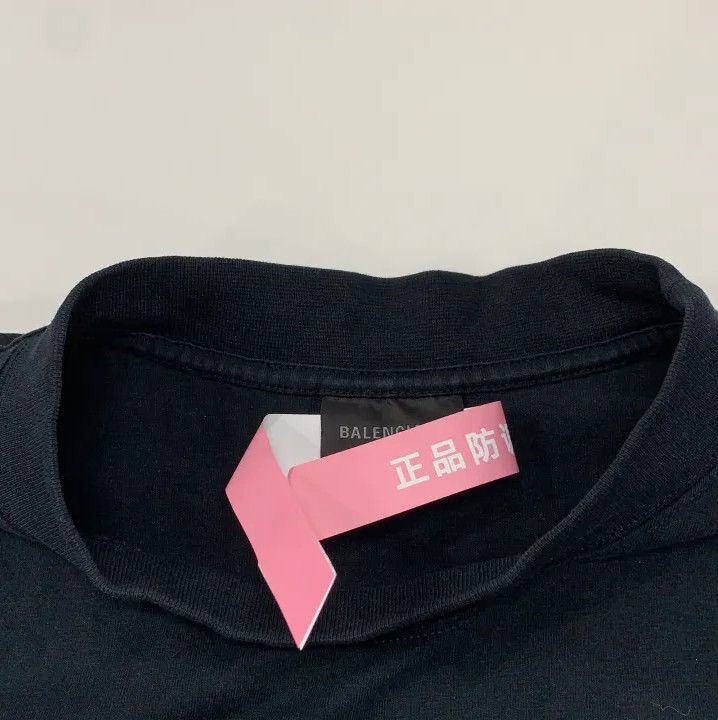 Balenciaga Balenciaga Back Graphic Regular Fit T-Shirt Size US M / EU 48-50 / 2 - 7 Thumbnail