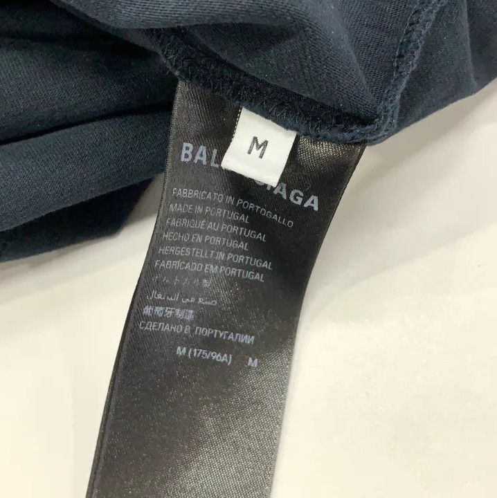 Balenciaga Balenciaga Back Graphic Regular Fit T-Shirt Size US M / EU 48-50 / 2 - 5 Thumbnail