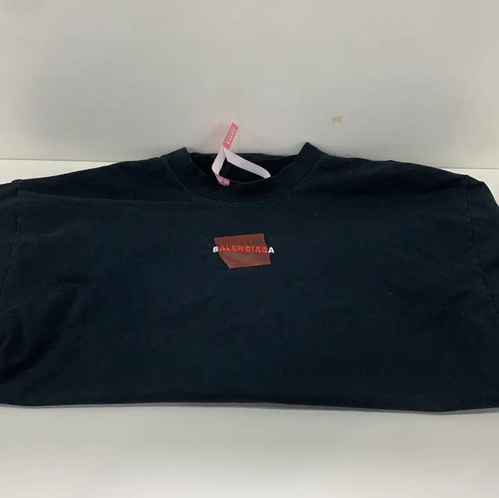 Balenciaga Balenciaga Back Graphic Regular Fit T-Shirt Size US M / EU 48-50 / 2 - 8 Thumbnail