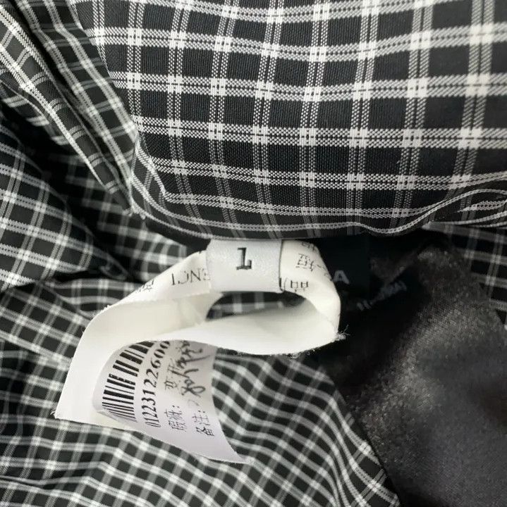 Balenciaga Balenciaga Hooded Check Zip Jacket for Men Size US S / EU 44-46 / 1 - 5 Thumbnail