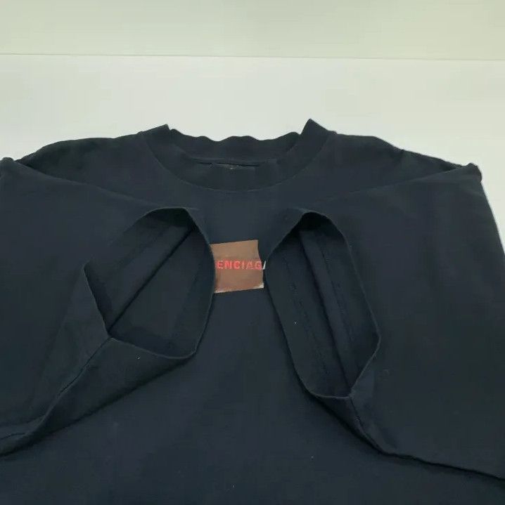 Balenciaga Balenciaga Back FW25 Regular Fit T-Shirt Size US S / EU 44-46 / 1 - 8 Thumbnail