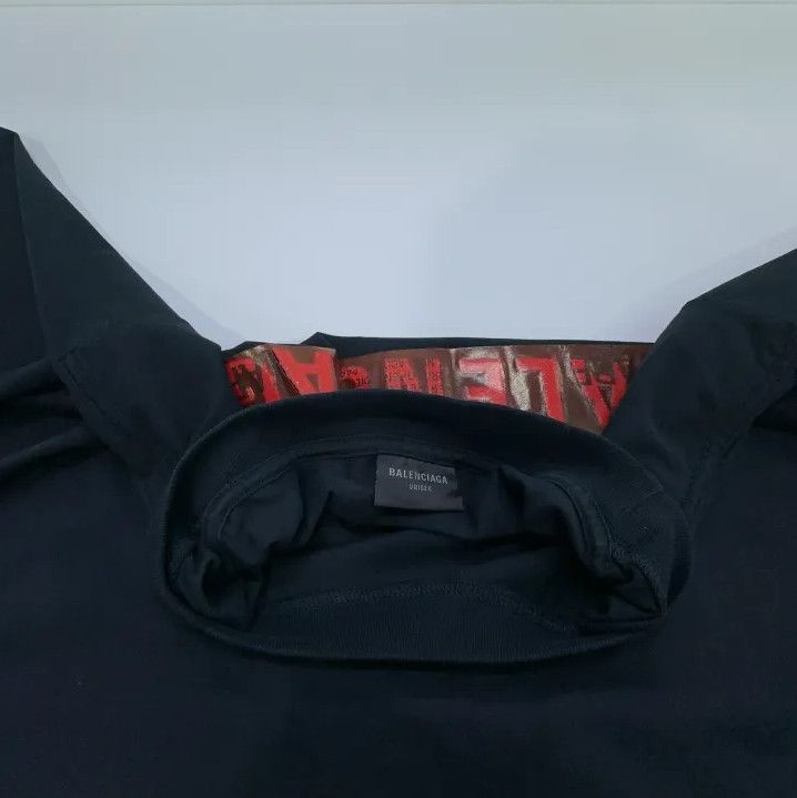 Balenciaga Balenciaga Back FW25 Regular Fit T-Shirt Size US S / EU 44-46 / 1 - 7 Thumbnail