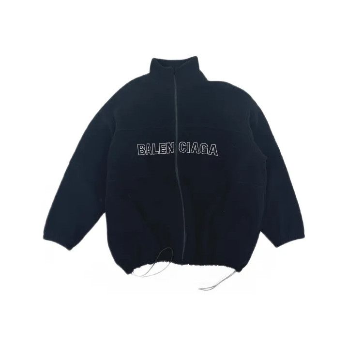 Balenciaga Balenciaga SS22 Logo Print Zip Jacket Size US L / EU 52-54 / 3 - 2 Thumbnail
