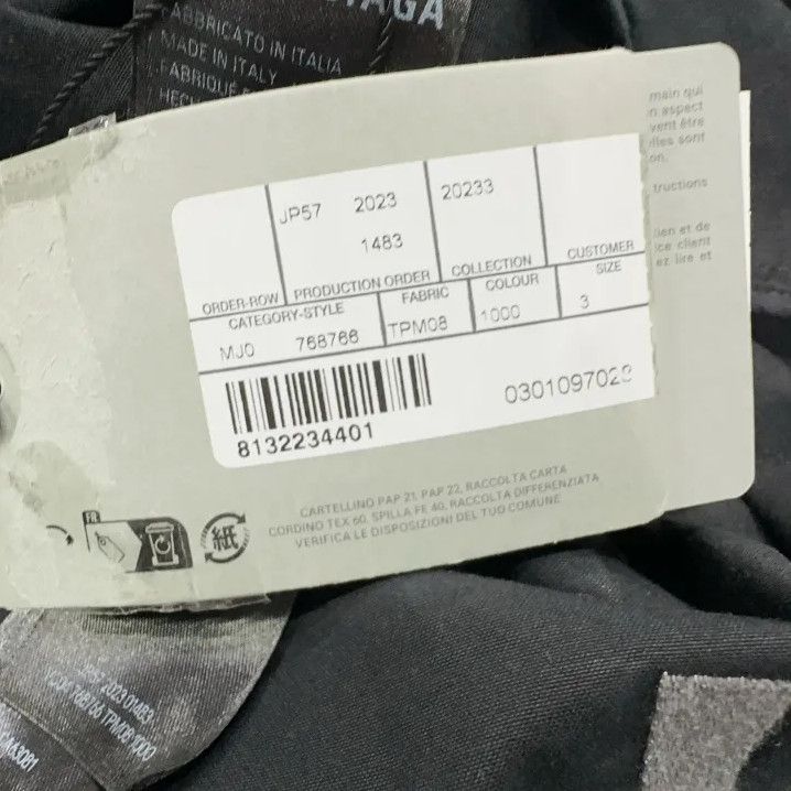 Balenciaga Balenciaga Black Embroidered Logo Short Sleeve Shirt Size US M / EU 48-50 / 2 - 6 Thumbnail