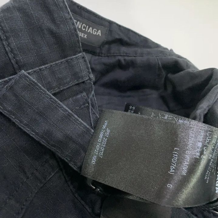 Balenciaga Balenciaga Casual Wide-Leg Cargo Pants Size US 31 - 6 Thumbnail