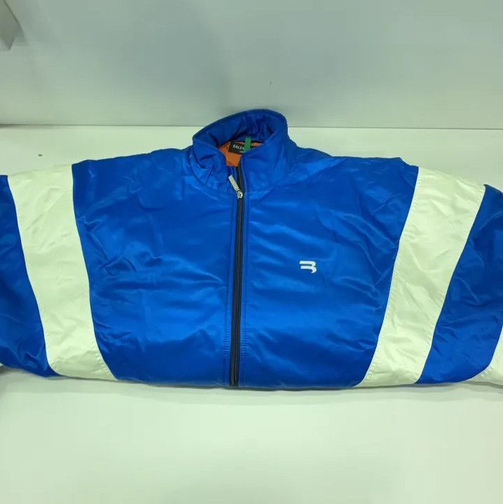 Balenciaga Balenciaga Blue Zip Sports Jacket for Men Size US L / EU 52-54 / 3 - 8 Thumbnail