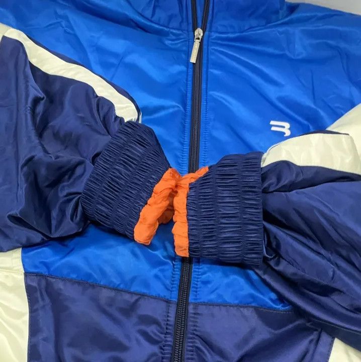 Balenciaga Balenciaga Blue Zip Sports Jacket for Men Size US L / EU 52-54 / 3 - 12 Thumbnail