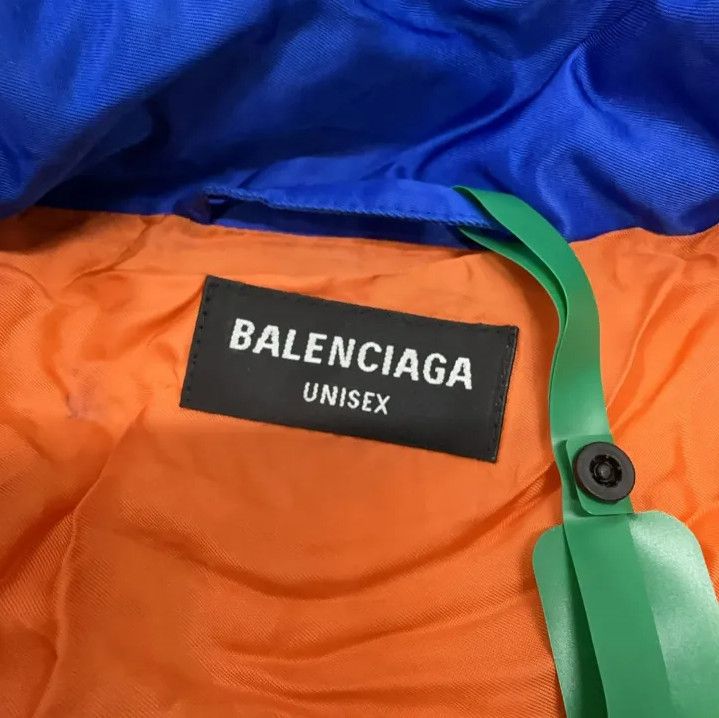 Balenciaga Balenciaga Blue Zip Sports Jacket for Men Size US L / EU 52-54 / 3 - 6 Thumbnail