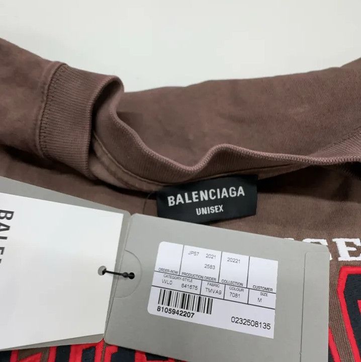 Balenciaga Balenciaga SS22 Batman Logo Oversized T-Shirt Size US M / EU 48-50 / 2 - 4 Thumbnail