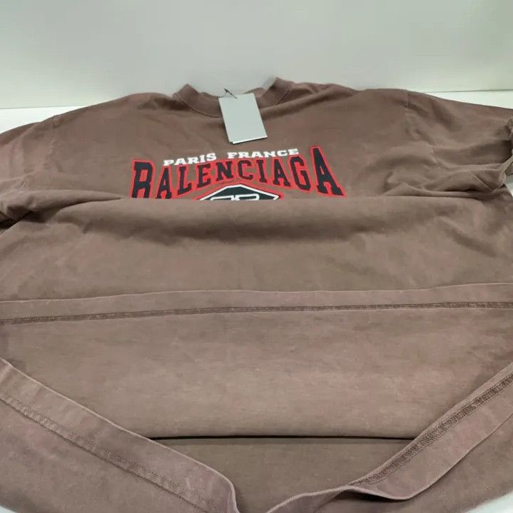 Balenciaga Balenciaga SS22 Batman Logo Oversized T-Shirt Size US M / EU 48-50 / 2 - 8 Thumbnail