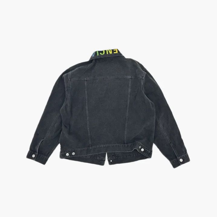 Balenciaga Balenciaga Colorful Embroidered Logo Denim Jacket Size US L / EU 52-54 / 3 - 3 Thumbnail