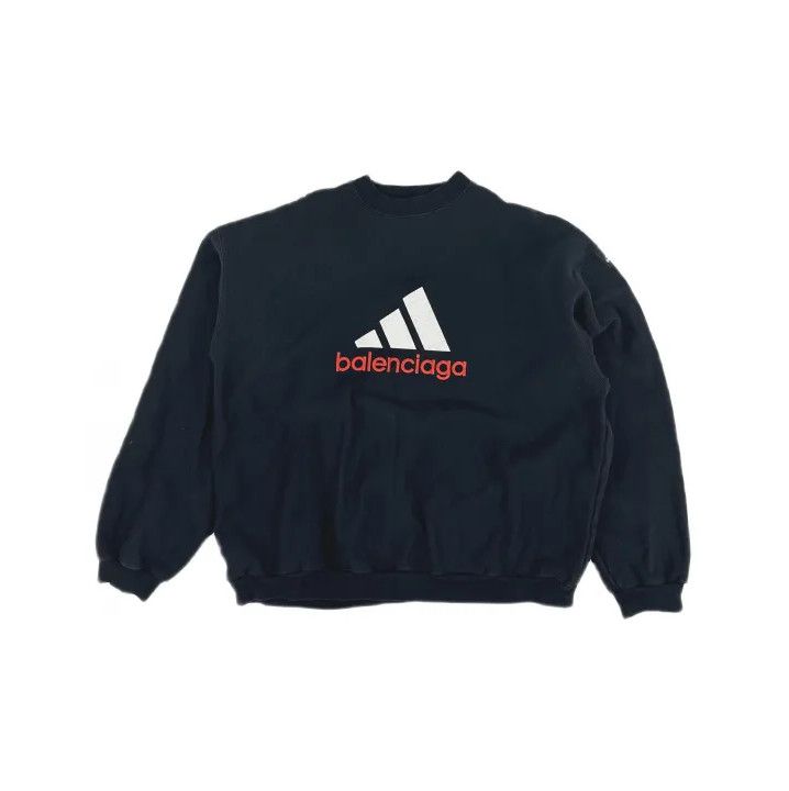 Balenciaga Balenciaga x Adidas Long Sleeve Sweatshirt Size US M / EU 48-50 / 2 - 2 Thumbnail