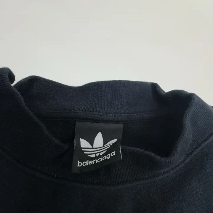 Balenciaga Balenciaga x Adidas Long Sleeve Sweatshirt Size US M / EU 48-50 / 2 - 6 Thumbnail