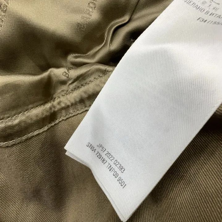 Balenciaga Balenciaga Button-Up Coat in Light Brown Size US XXS / EU 40 - 5 Thumbnail