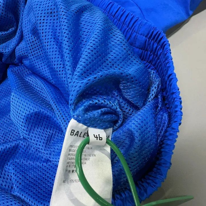 Balenciaga Balenciaga Blue Logo Embroidered Long Sleeve Jacket Size US M / EU 48-50 / 2 - 4 Thumbnail