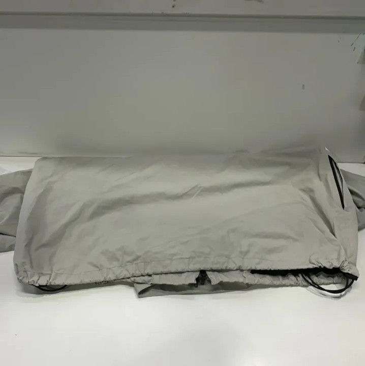 Balenciaga Balenciaga SS23 Beige Logo Zip Jacket Size US S / EU 44-46 / 1 - 14 Thumbnail