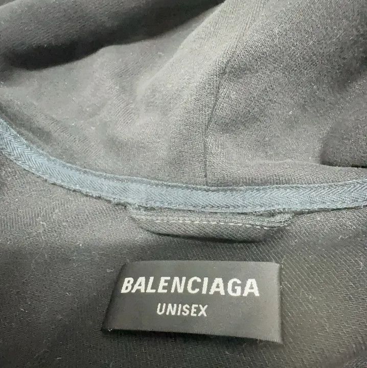 Balenciaga Balenciaga SS21 Black Denim Hooded Jacket Size US M / EU 48-50 / 2 - 6 Thumbnail