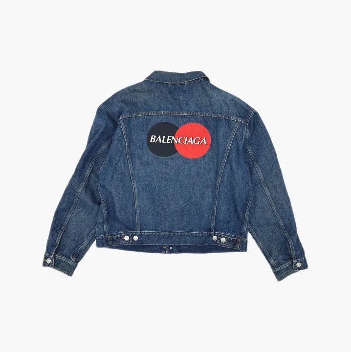 Balenciaga Balenciaga Long-Sleeve Casual Denim Jacket for Men Size US L / EU 52-54 / 3 - 3 Thumbnail