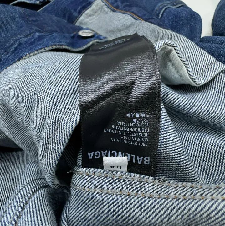 Balenciaga Balenciaga Long-Sleeve Casual Denim Jacket for Men Size US L / EU 52-54 / 3 - 4 Thumbnail