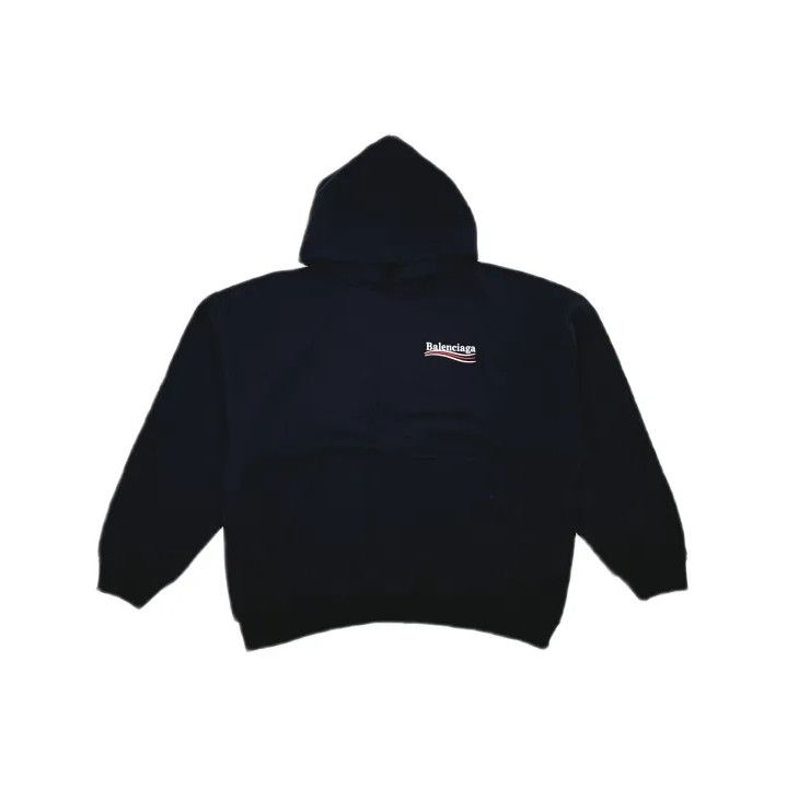 Balenciaga Balenciaga Black Logo Hoodie for Men Size US S / EU 44-46 / 1 - 2 Thumbnail