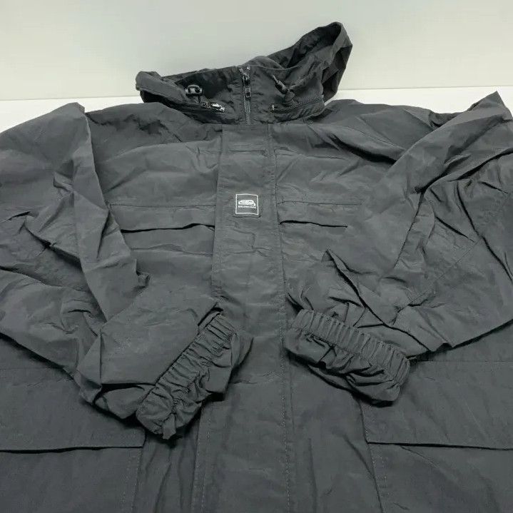 Balenciaga Balenciaga Men's Black Hooded Jacket with Pockets Size US L / EU 52-54 / 3 - 10 Thumbnail
