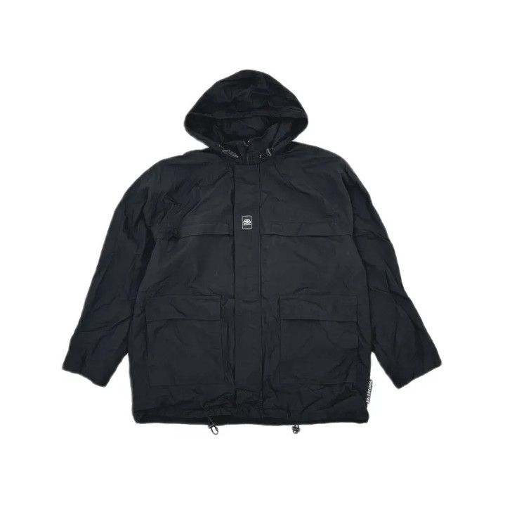 Balenciaga Balenciaga Men's Black Hooded Jacket with Pockets Size US L / EU 52-54 / 3 - 2 Thumbnail